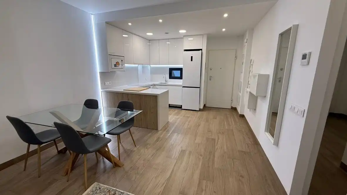 Cocina de Planta baja de alquiler en Finestrat con Aire acondicionado, Calefacción y Trastero