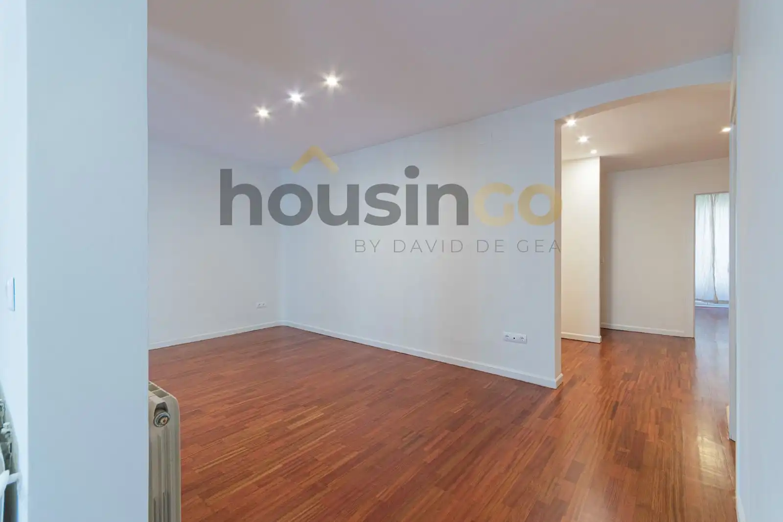 Sala de estar de Piso de alquiler en Barrio de Salamanca
