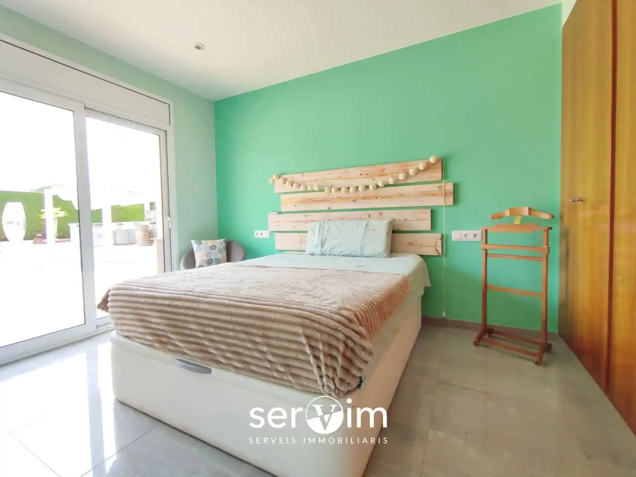 Bedroom of Houses for sale in Llagostera  with Air Conditioner, Private garden and Terrace