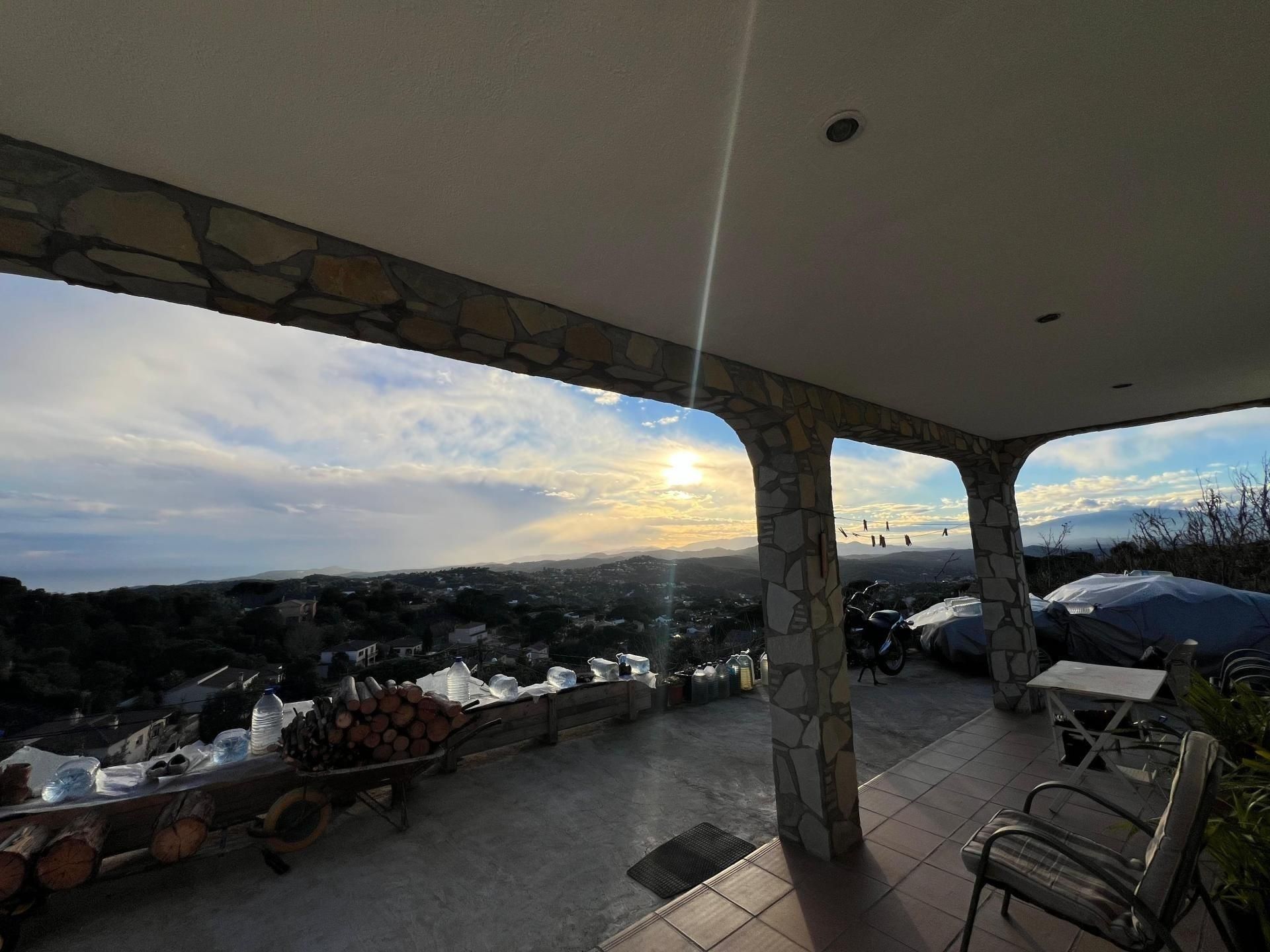 Terrace of Country house for sale in Vidreres  with Air Conditioner, Terrace and Balcony