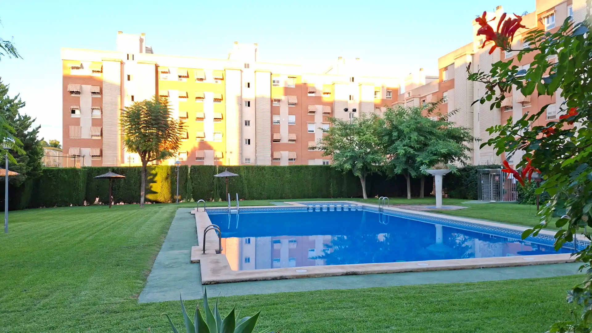 Schwimmbecken von Wohnung zur Miete in Rabasa - Los Ángeles - San Agustín