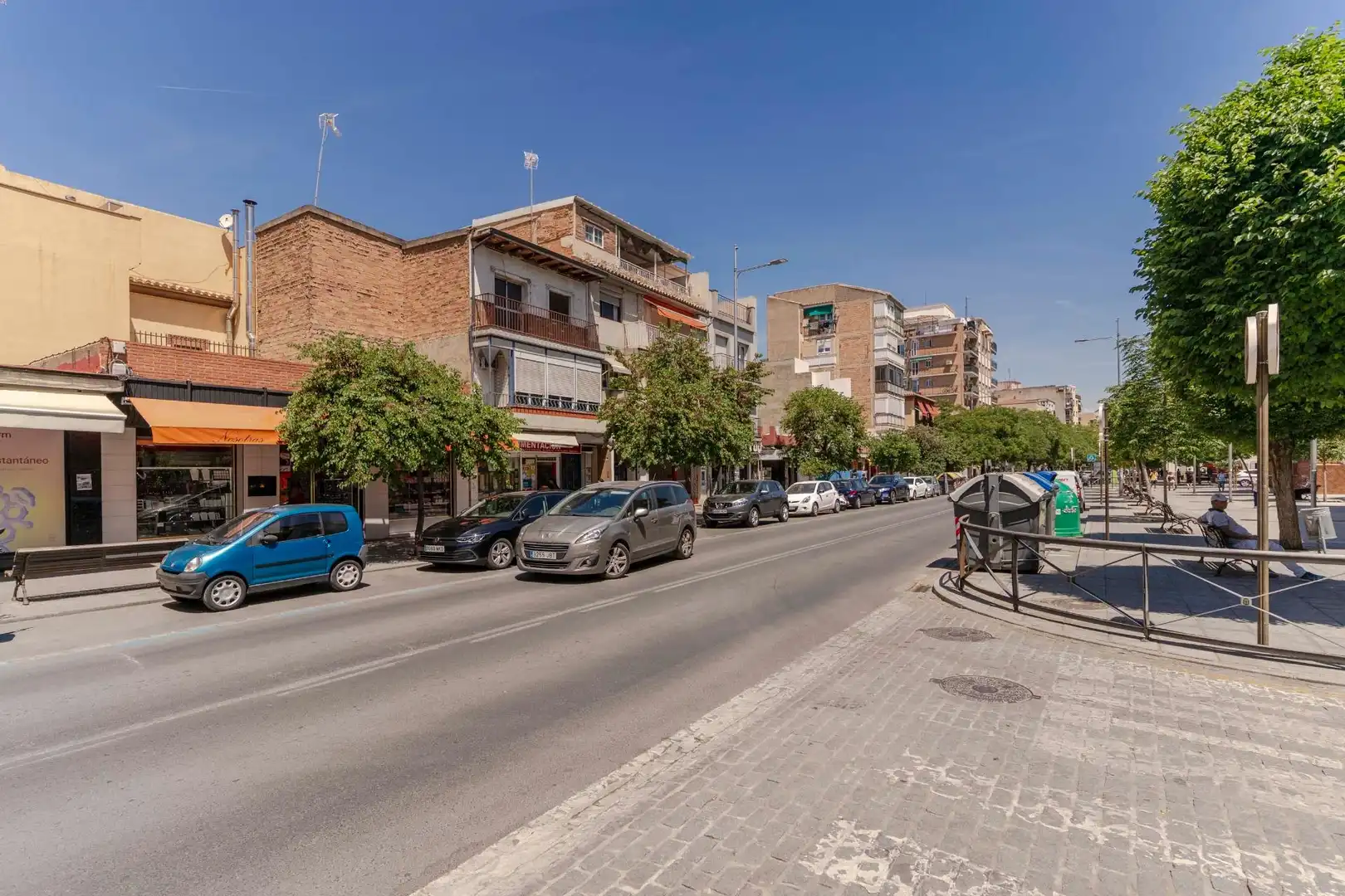 Exterior view of Flat for rent in Granada  with Furnished