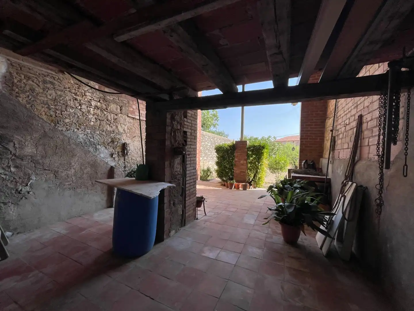 Terraza de Casa o chalet en venta en Calaf con Calefacción, Jardín privado y Parquet