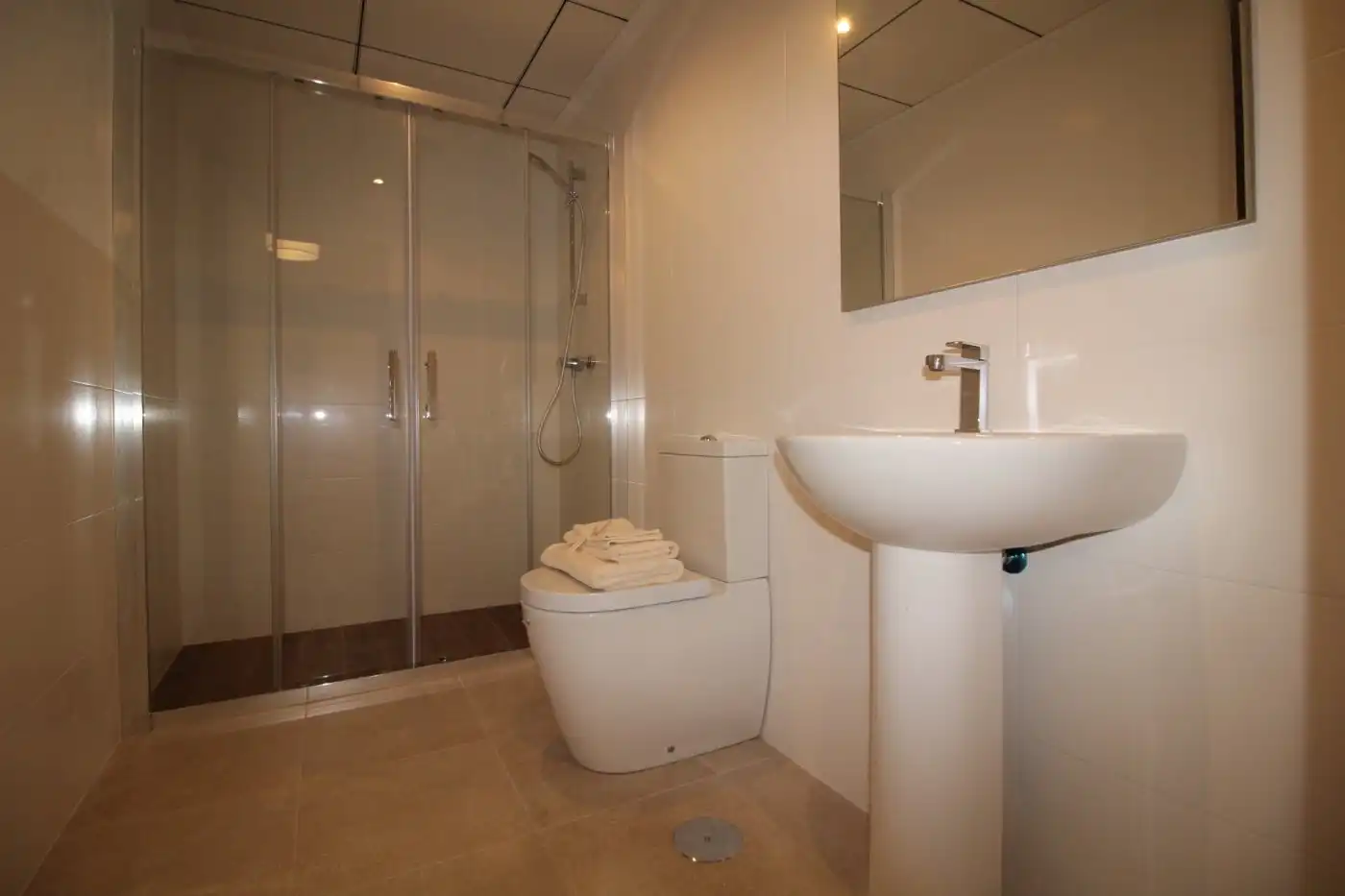 Baño de Casa o chalet en venta en La Nucia con Aire acondicionado, Calefacción y Jardín privado