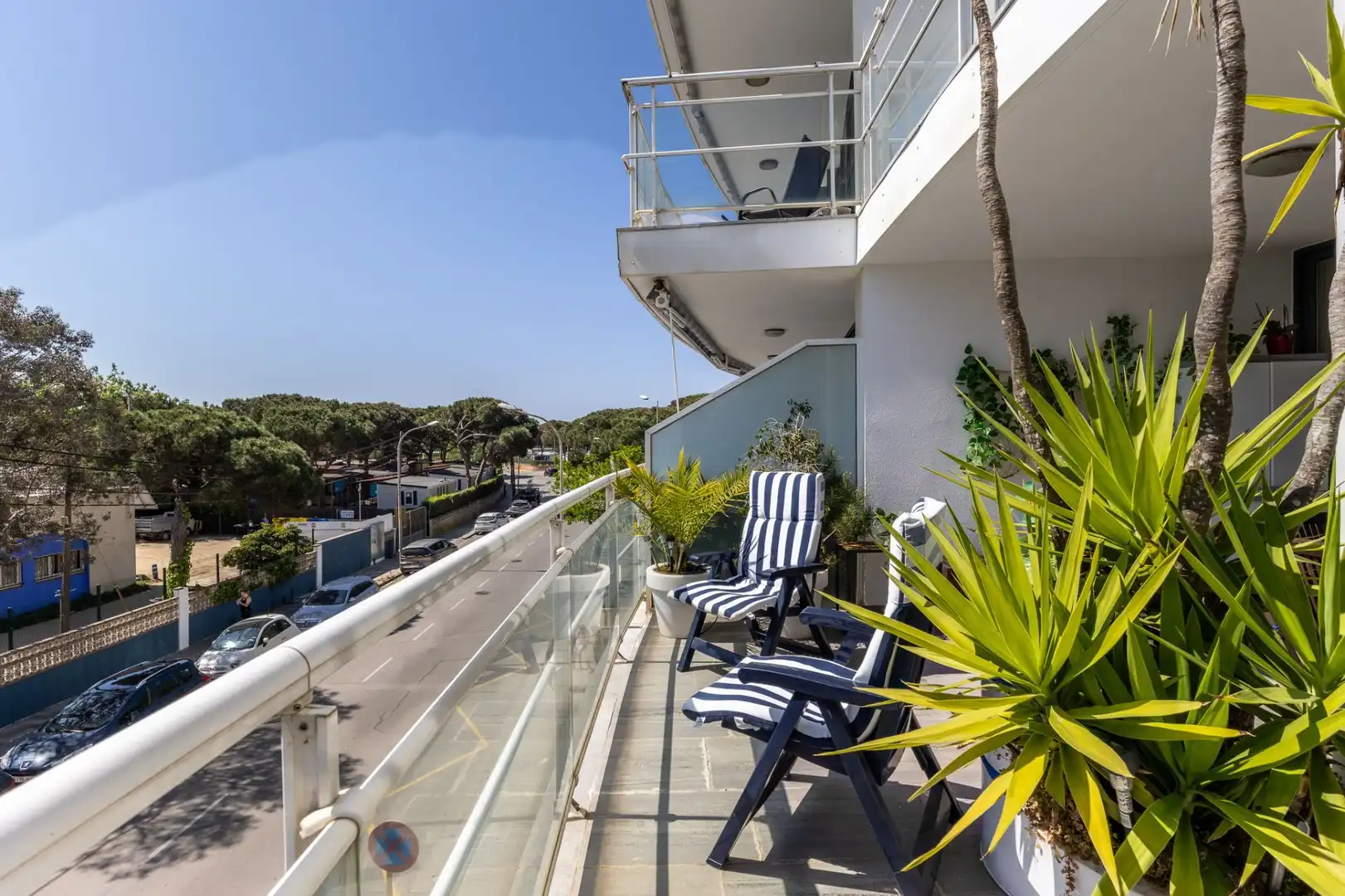 Terraza de Piso en venta en Blanes con Aire acondicionado, Calefacción y Jardín privado