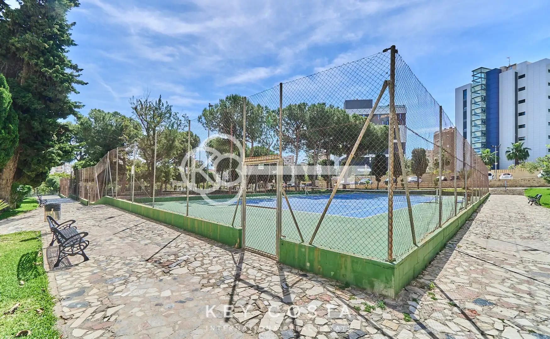 Swimming pool of Flat for sale in Alicante / Alacant  with Air Conditioner, Terrace and Furnished