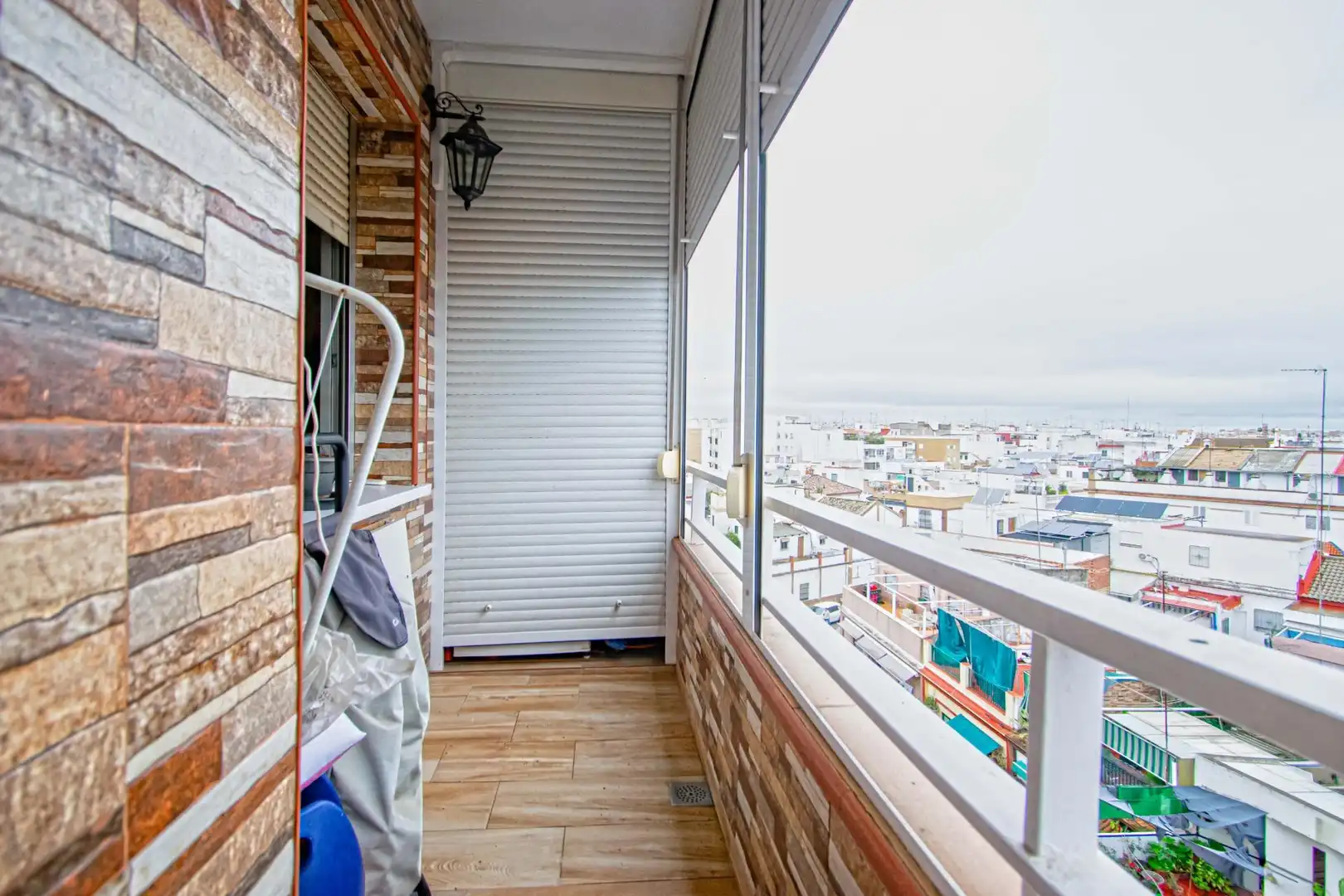 Balcony of Flat for sale in  Sevilla Capital  with Air Conditioner and Terrace