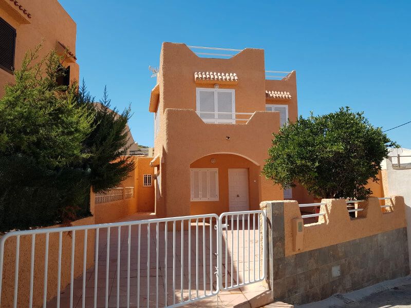 Exterior view of House or chalet for sale in Cartagena  with Private garden, Furnished and Oven