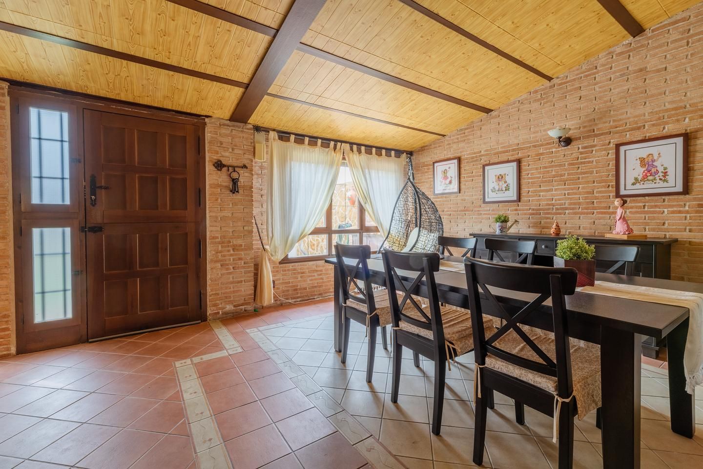 Dining room of House or chalet for sale in Valdeavero  with Air Conditioner, Heating and Private garden