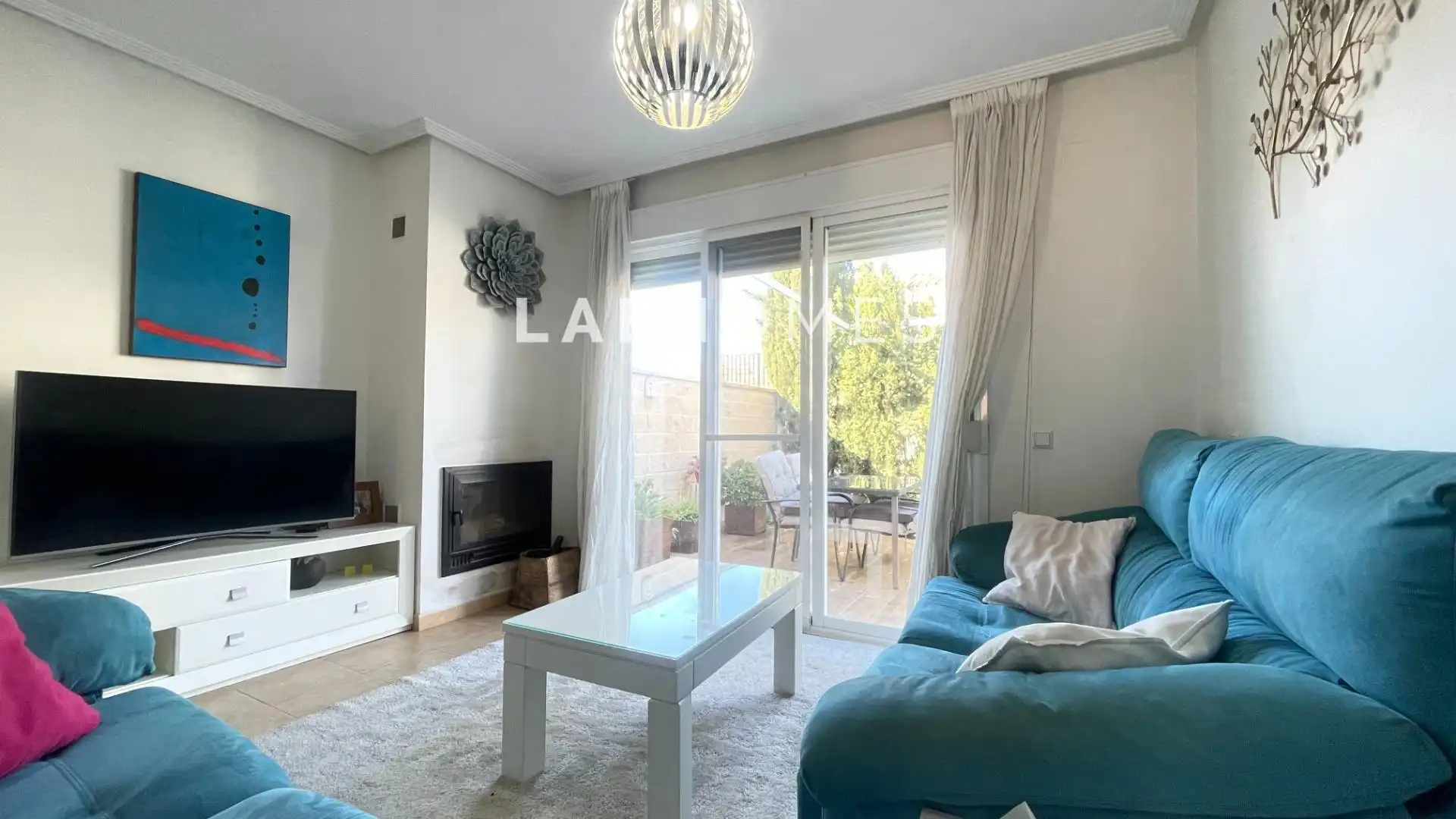 Living room of Detached homes for sale in Mijas  with Terrace, Storage room and Alarm