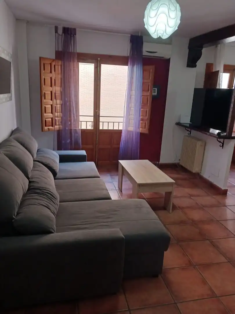 Sala de estar de Apartamento de alquiler en Granada con Amueblado