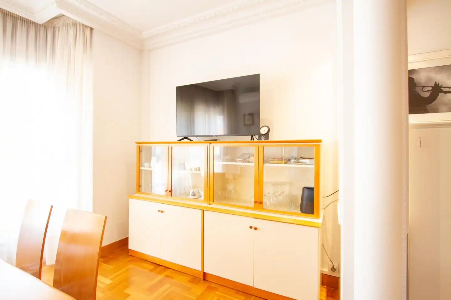 Wohnzimmer von Maisonette zum Verkauf in Villava / Atarrabia mit Klimaanlage, Heizung und Terrasse