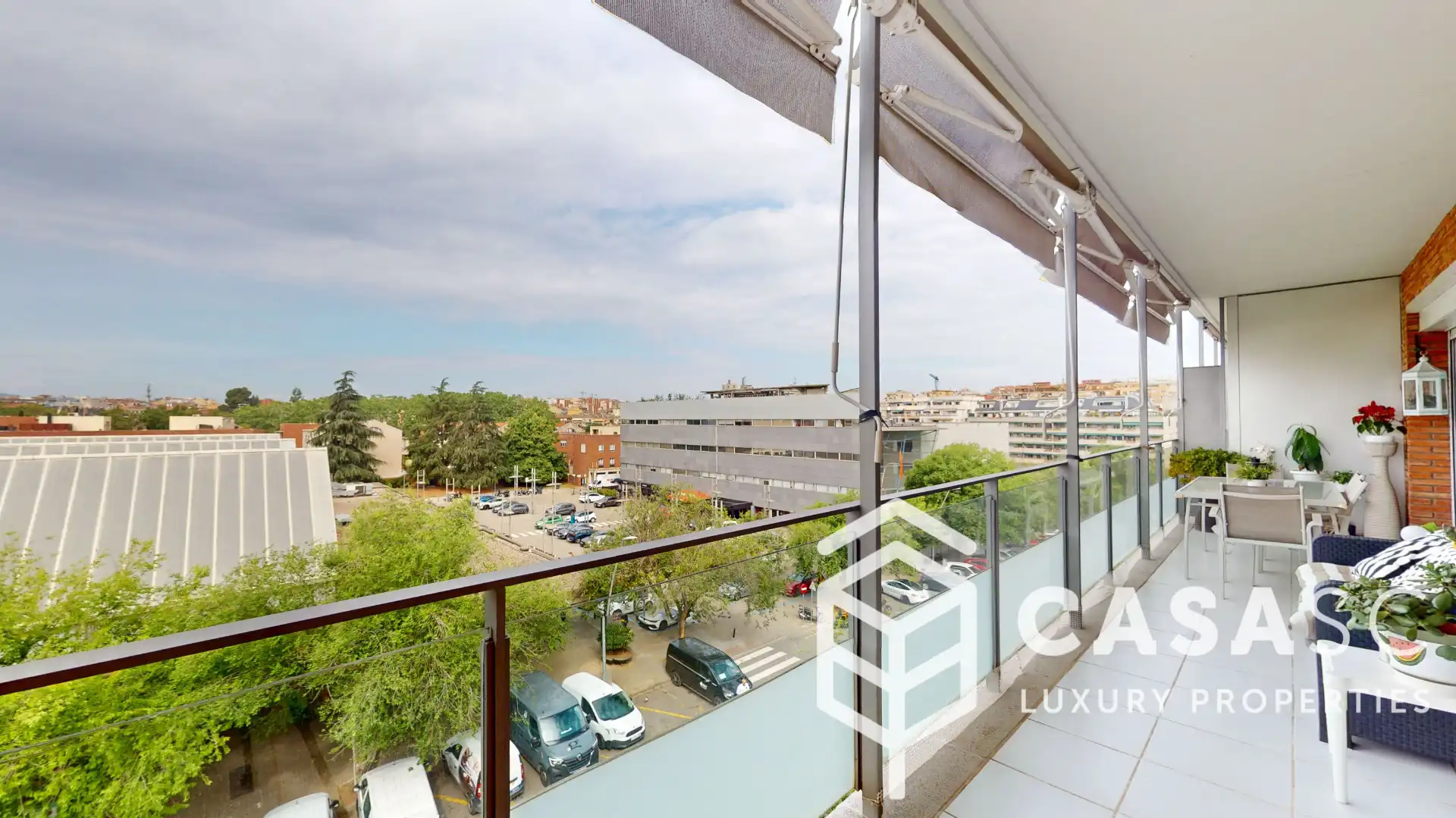 Terrace of Attic for sale in Sant Cugat del Vallès  with Air Conditioner, Heating and Parquet flooring