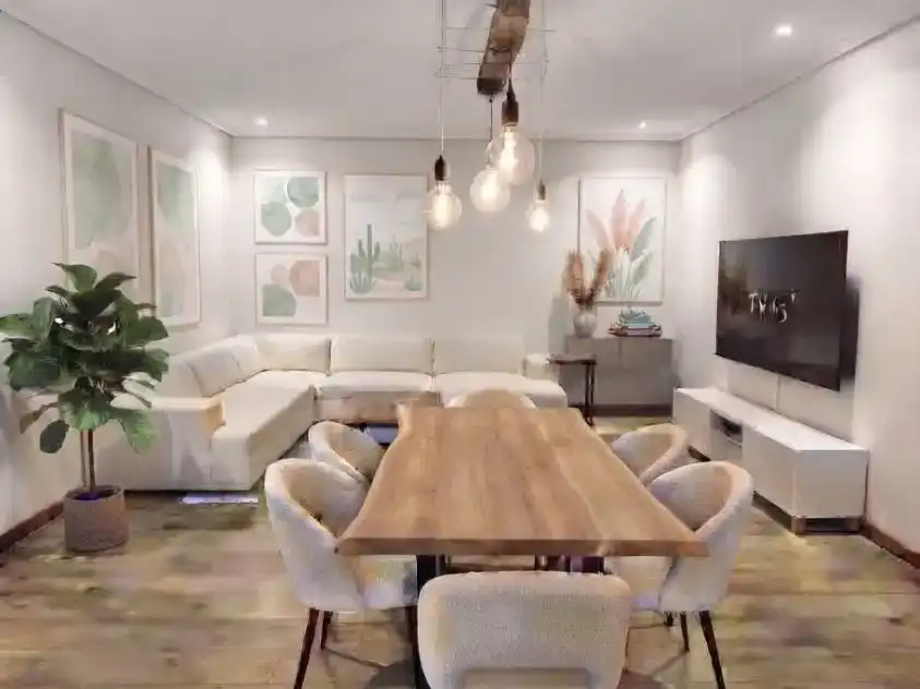 Dining room of Flat for sale in  Madrid Capital