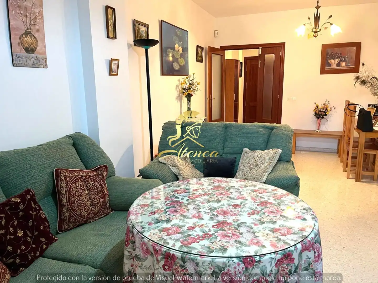 Sala de estar de Piso en venta en Utrera con Terraza y Balcón