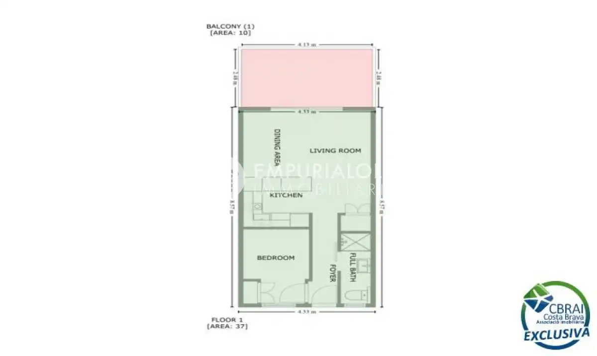 Dormitori de Apartament en venda en Roses amb Aire condicionat, Calefacció i Moblat