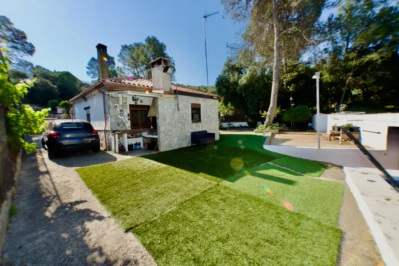 Vista exterior de Casa o chalet en venta en Vacarisses con Jardín privado, Trastero y Piscina