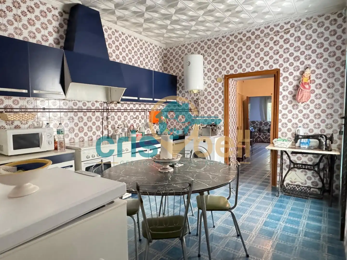 Cocina de Casa o chalet en venta en Lorca con Aire acondicionado, Jardín privado y Amueblado