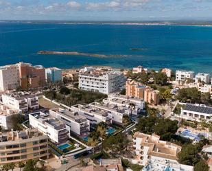 Exterior view of Attic for sale in Ses Salines  with Air Conditioner and Community pool