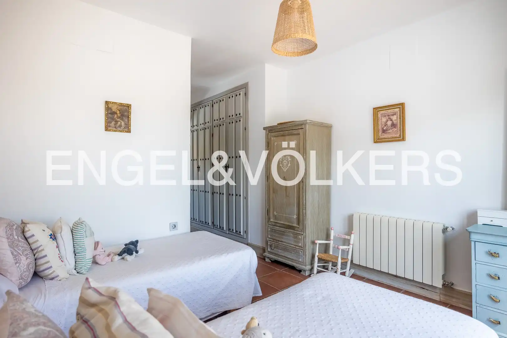 Habitación de Finca rústica en venta en Aljaraque con Aire acondicionado, Calefacción y Jardín privado
