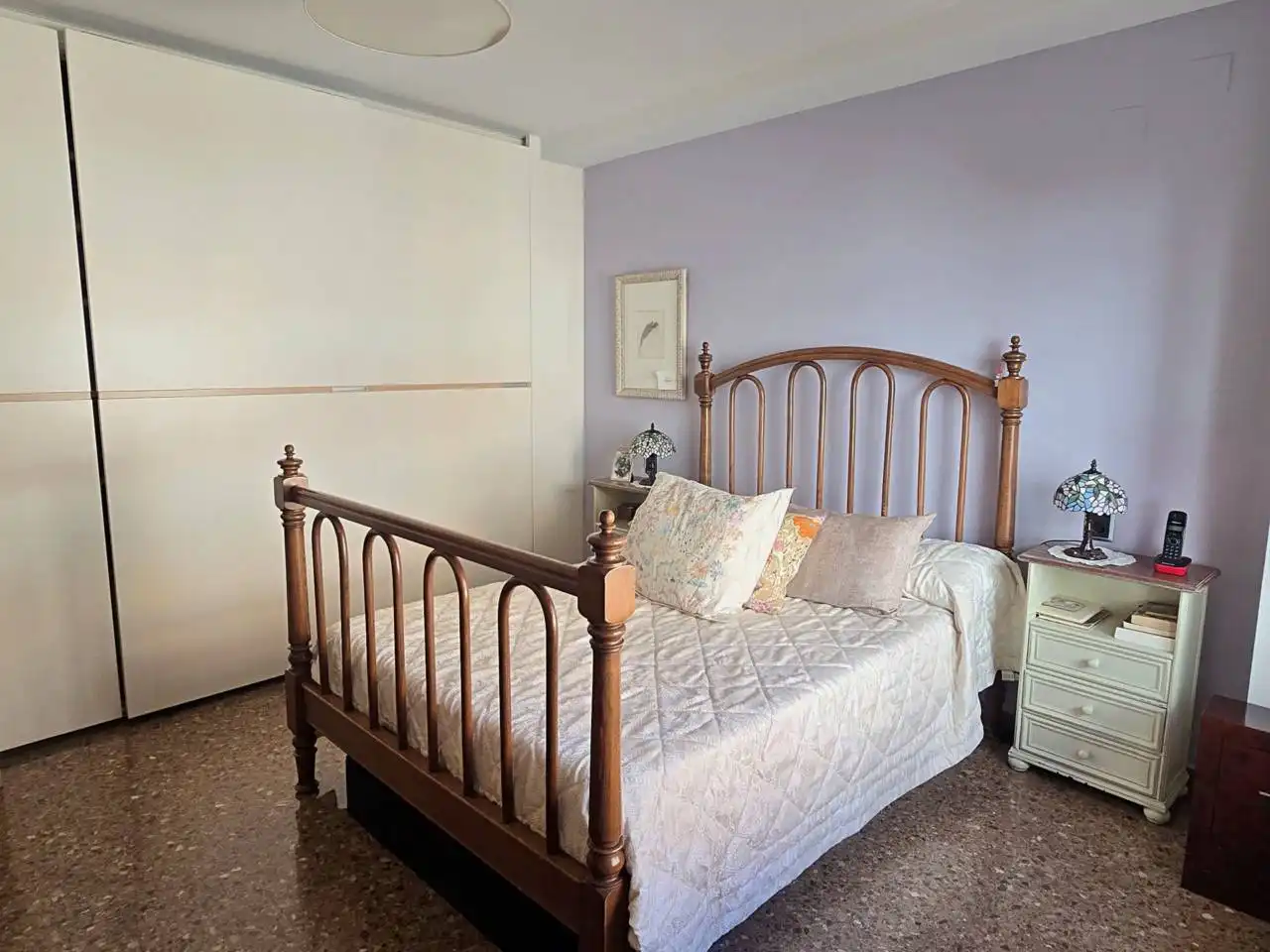 Schlafzimmer von Dachboden zum Verkauf in Valencia mit Klimaanlage, Heizung und Terrasse