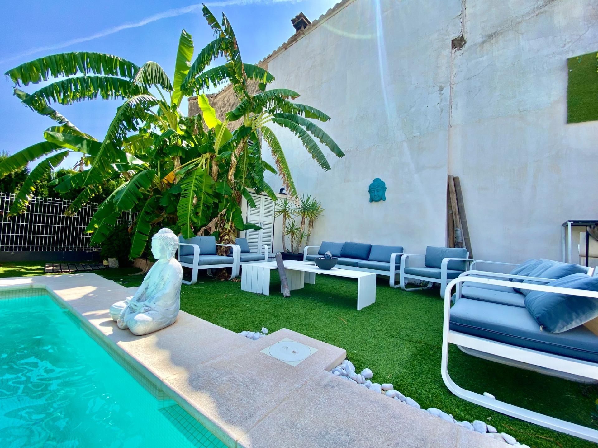 Terrace of House or chalet for sale in  Palma de Mallorca  with Air Conditioner, Heating and Private garden