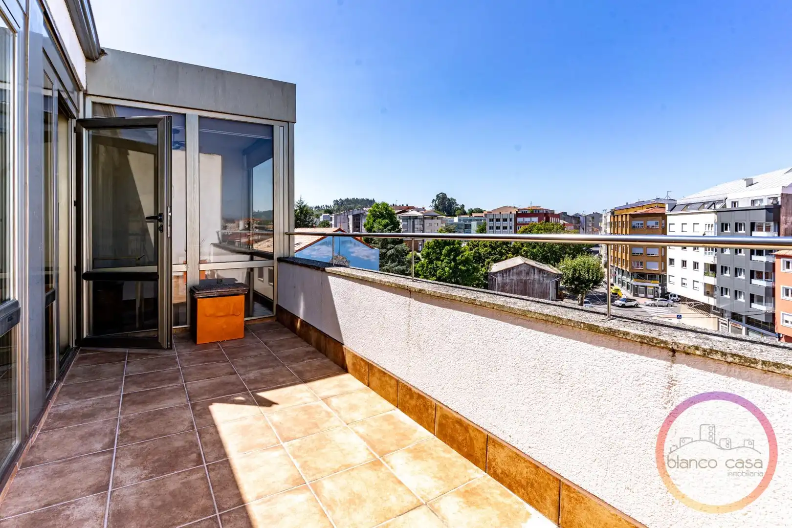 Terrace of Flat for sale in Carballo  with Heating, Terrace and Storage room