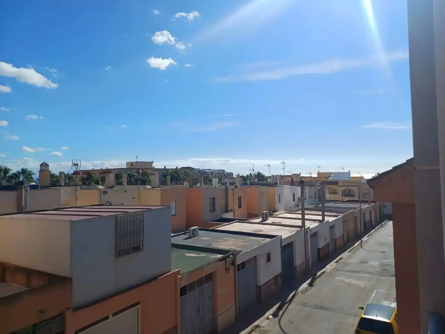 Vista exterior de Piso en venta en La Gangosa