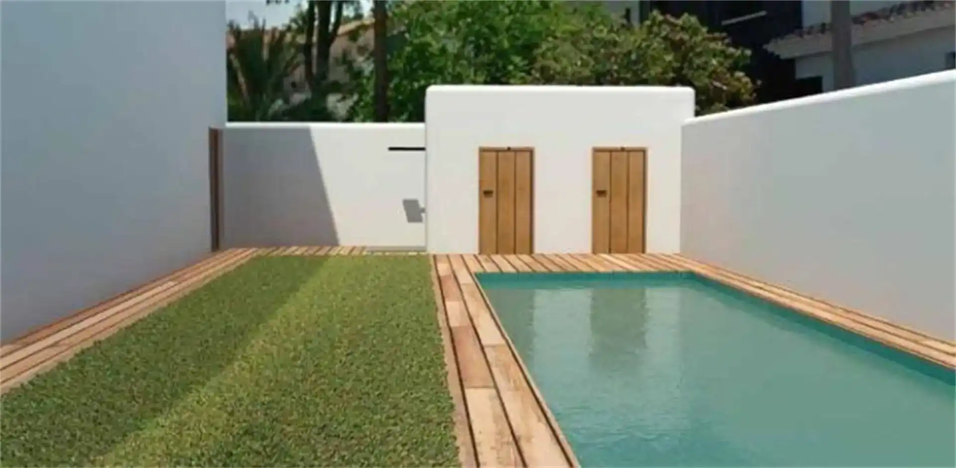 Swimming pool of Land for sale in Parcent