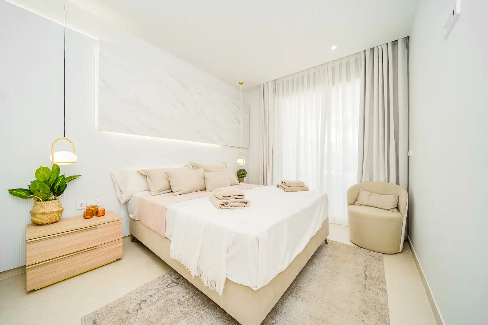 Bedroom of Apartments for sale in Orihuela Costa