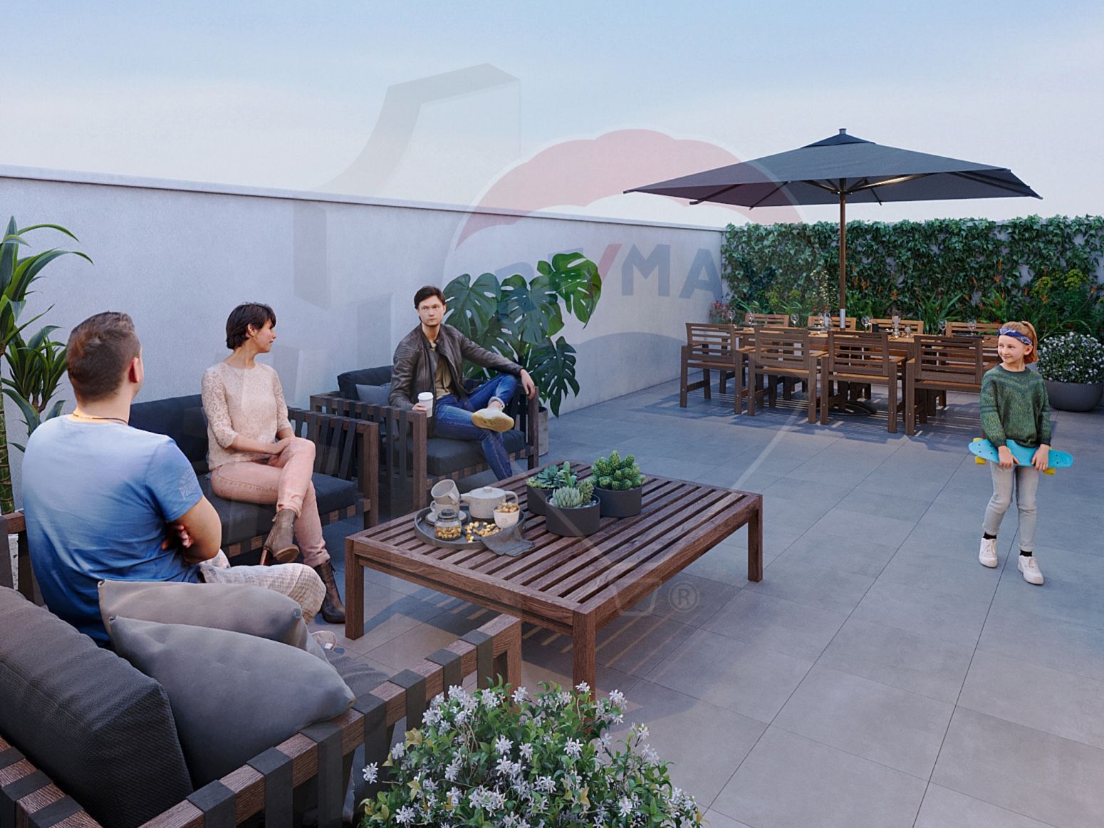 Terrace of Flat for sale in Roses  with Heating, Terrace and Storage room