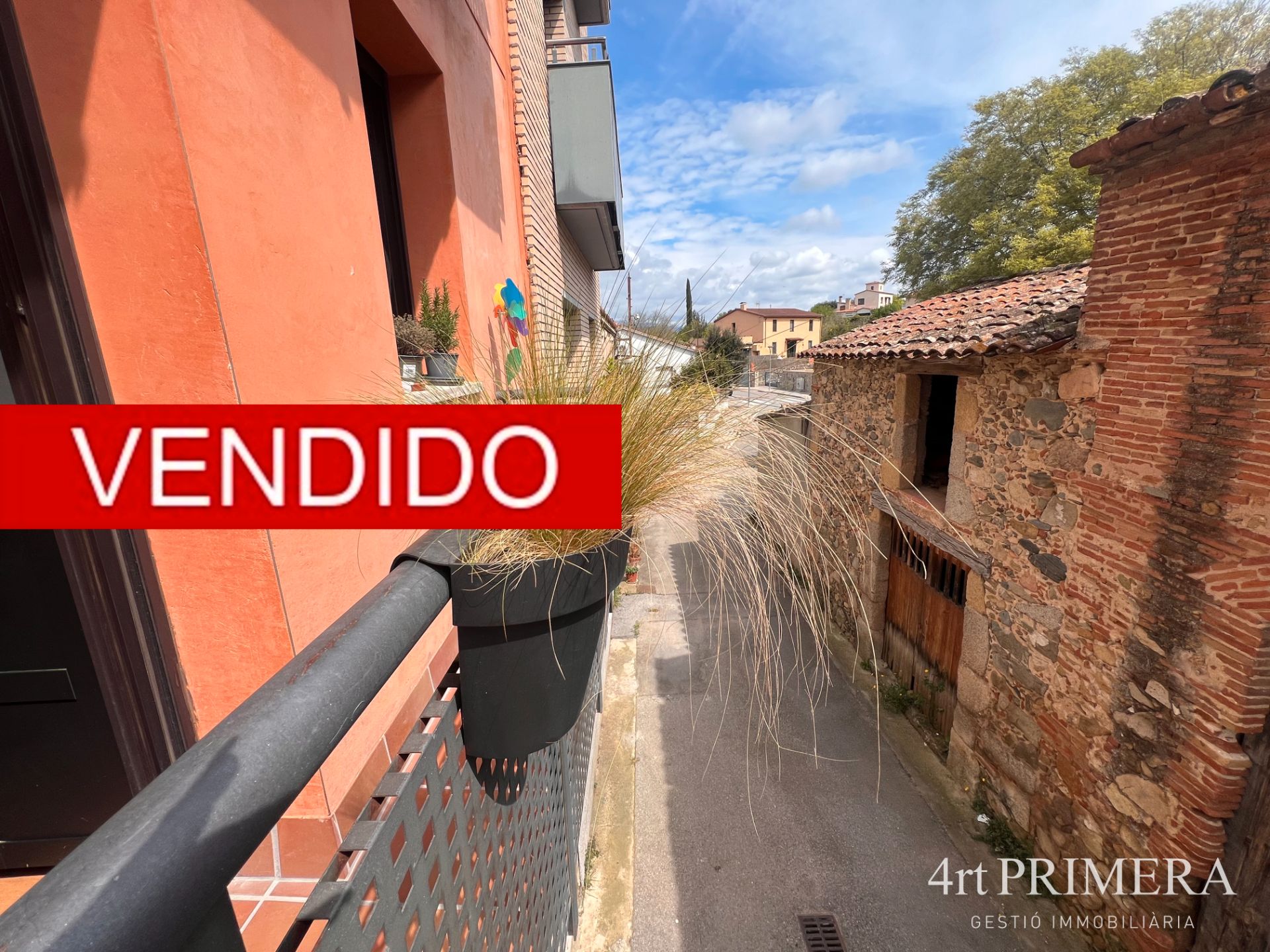 Exterior view of Flat for sale in La Roca del Vallès  with Heating, Parquet flooring and Balcony