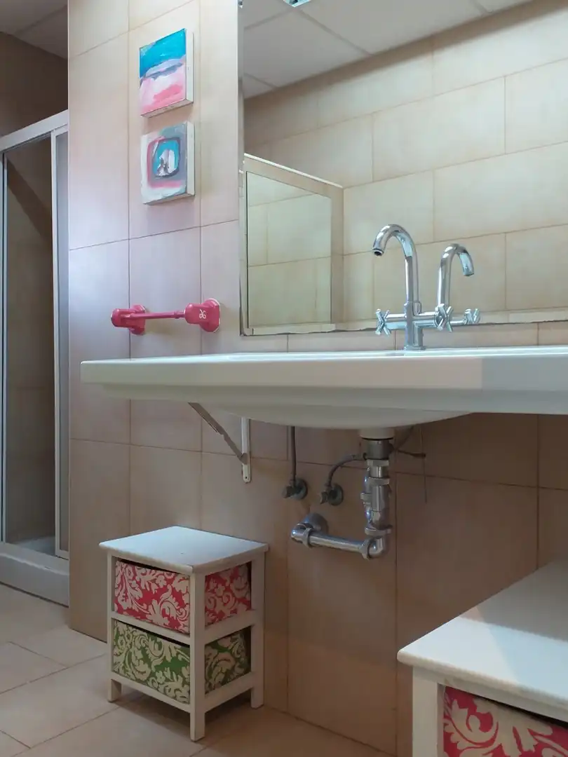 Baño de Piso de alquiler en Murcia con Aire acondicionado, Calefacción y Terraza