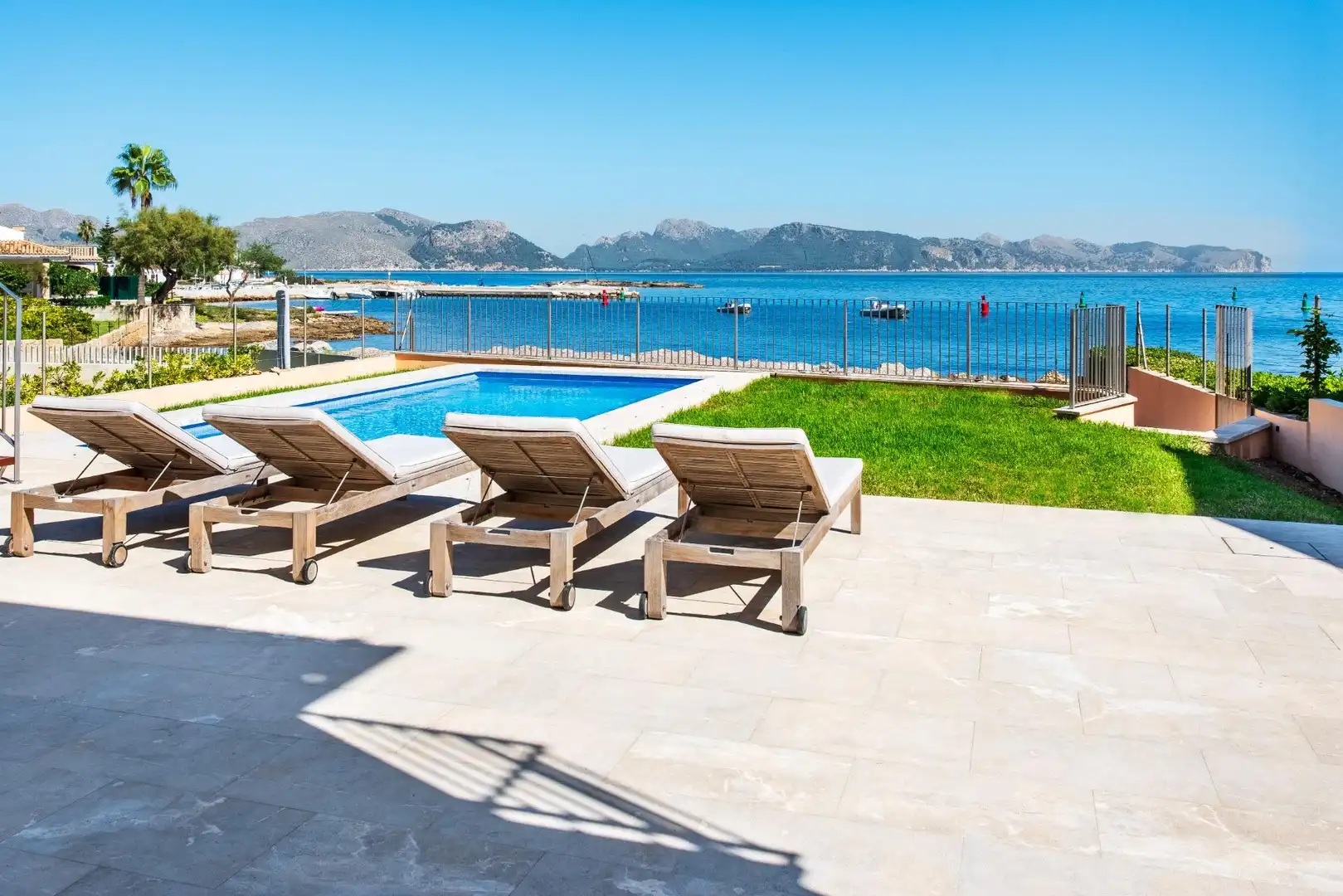 Terraza de Casa o chalet en venta en Alcúdia con Aire acondicionado, Calefacción y Jardín privado