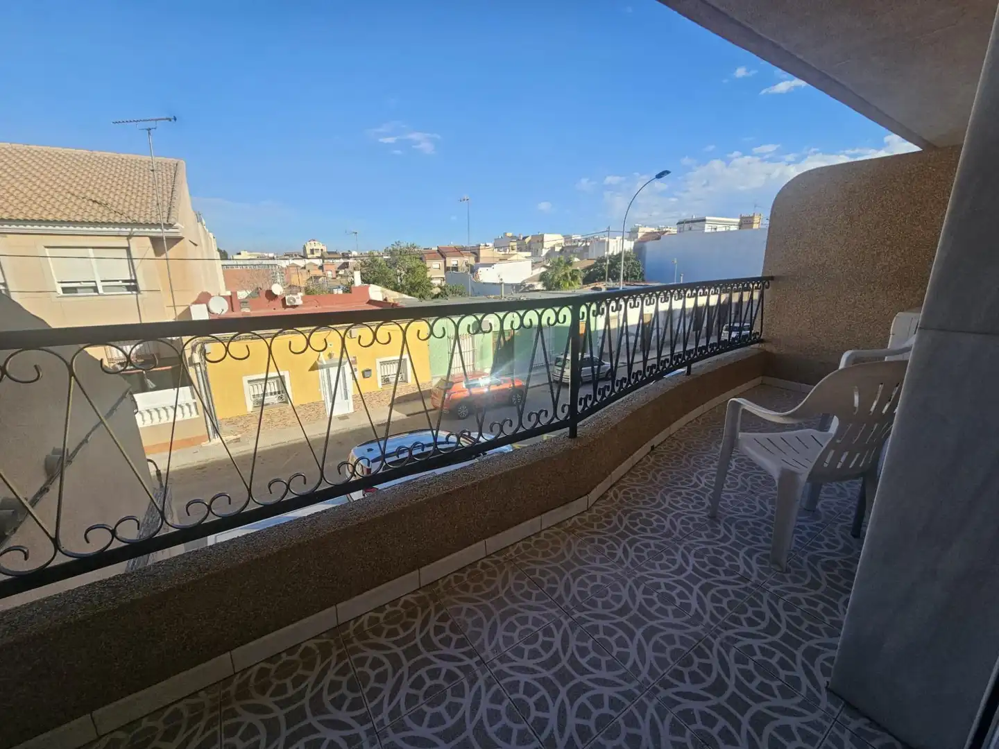 Terrasse von Wohnung zur untervermieten in Cartagena mit Klimaanlage und Möbliert