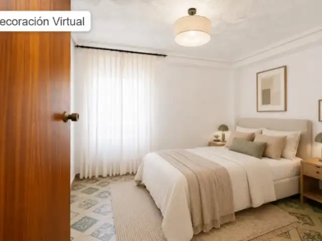 Bedroom of Flat for sale in Valencia  with Balcony