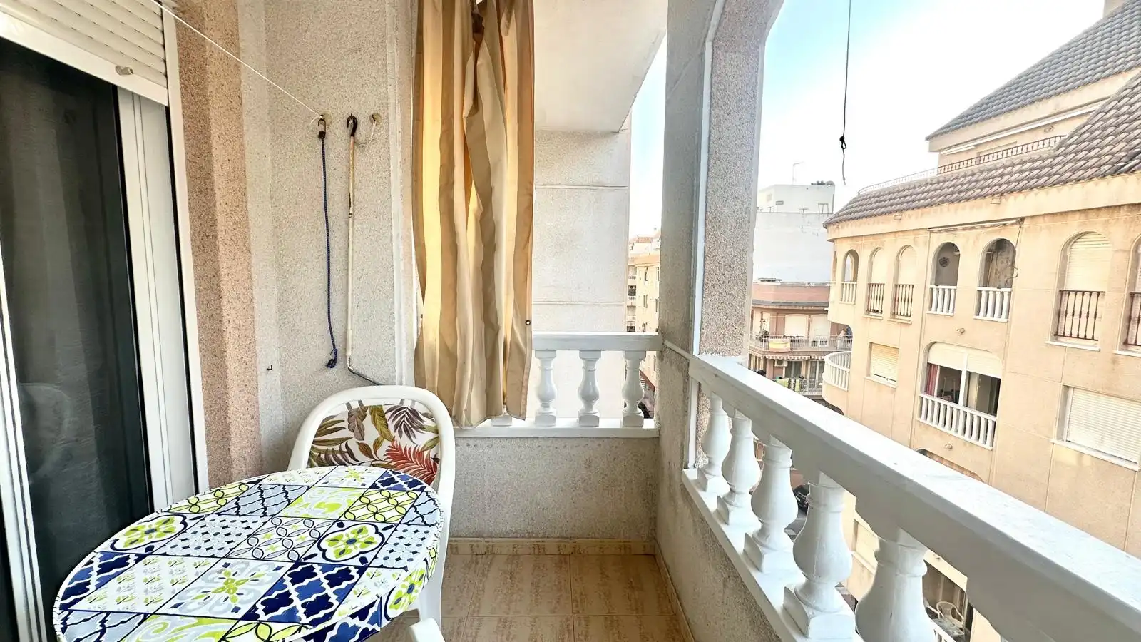 Balcony of Flat for rent in Torrevieja  with Heating, Furnished and Washing machine