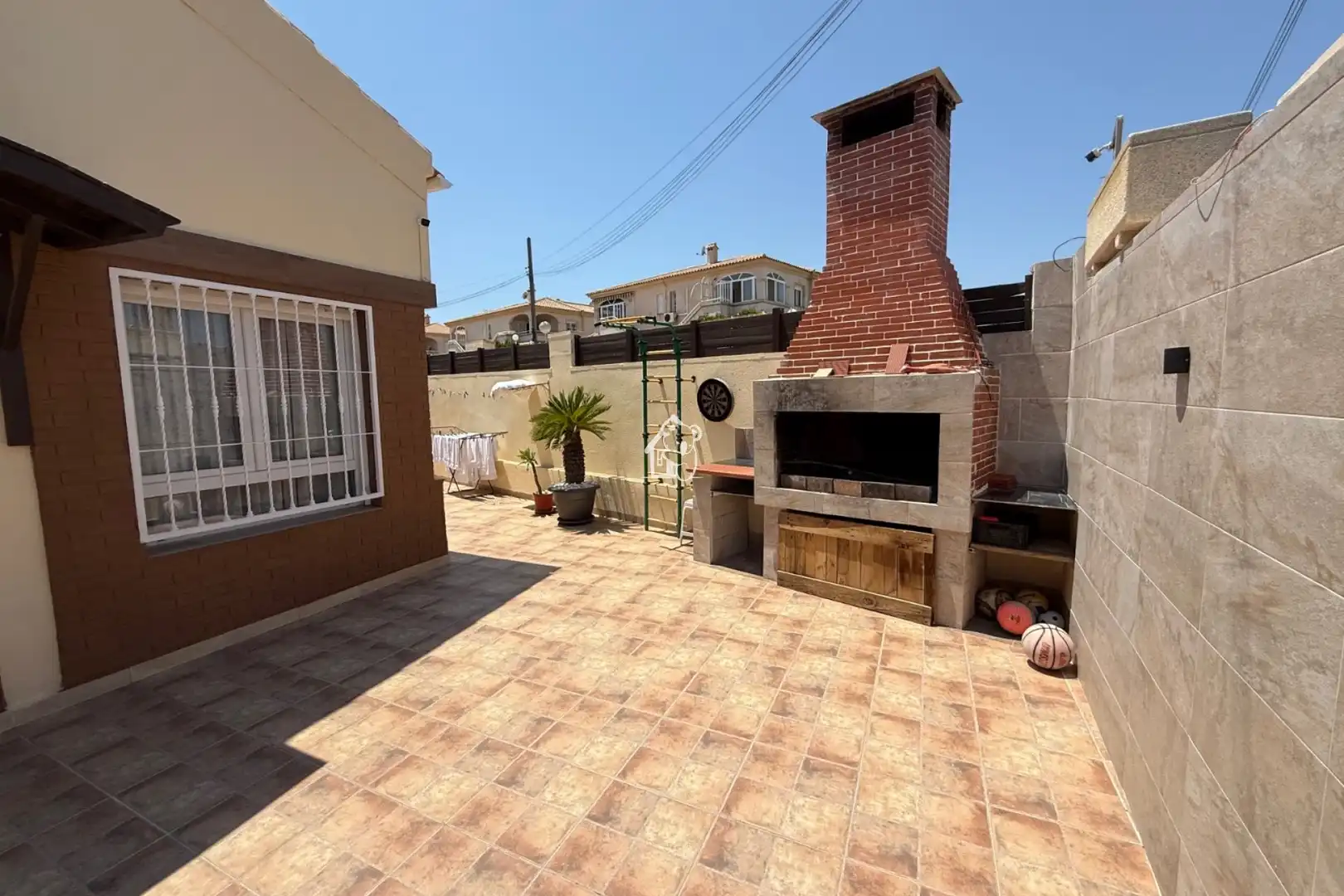 Terraza de Casa o chalet de alquiler en Torrevieja con Aire acondicionado, Jardín privado y Terraza