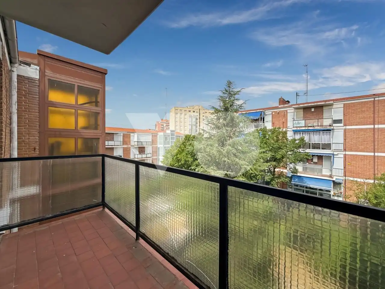 Balcony of Flat for sale in Madrid  with Air Conditioner, Heating and Terrace