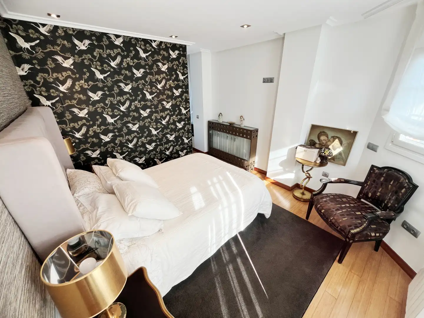 Dormitori de Casa o xalet en venda en Corvera de Asturias amb Calefacció, Parquet i Terrassa