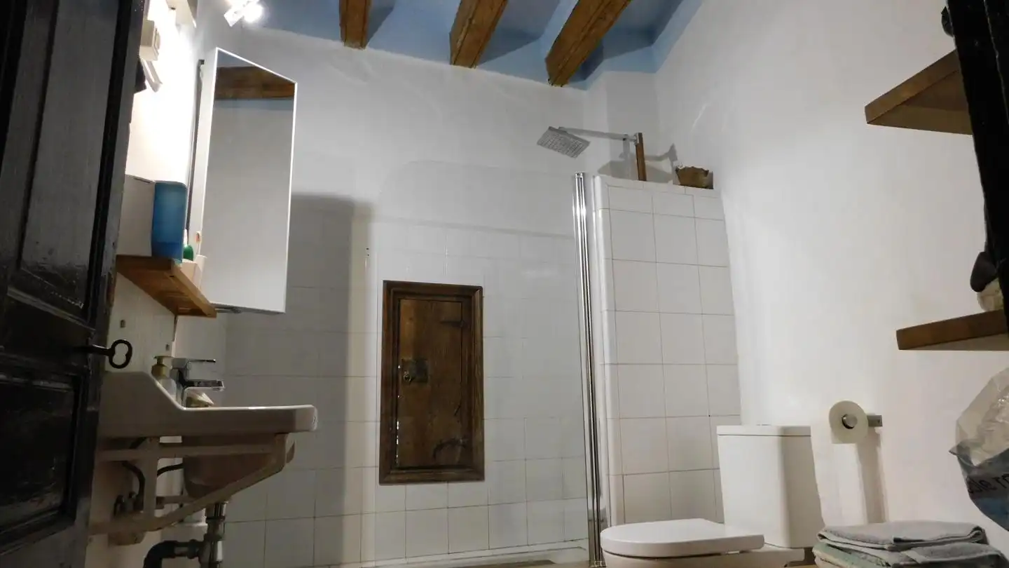 Baño de Casa o chalet en venta en Foradada con Aire acondicionado, Calefacción y Jardín privado