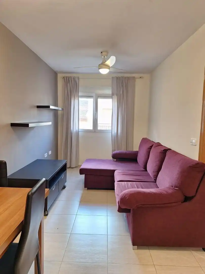 Wohnzimmer von Wohnung zur Miete in Murcia mit Klimaanlage und Möbliert