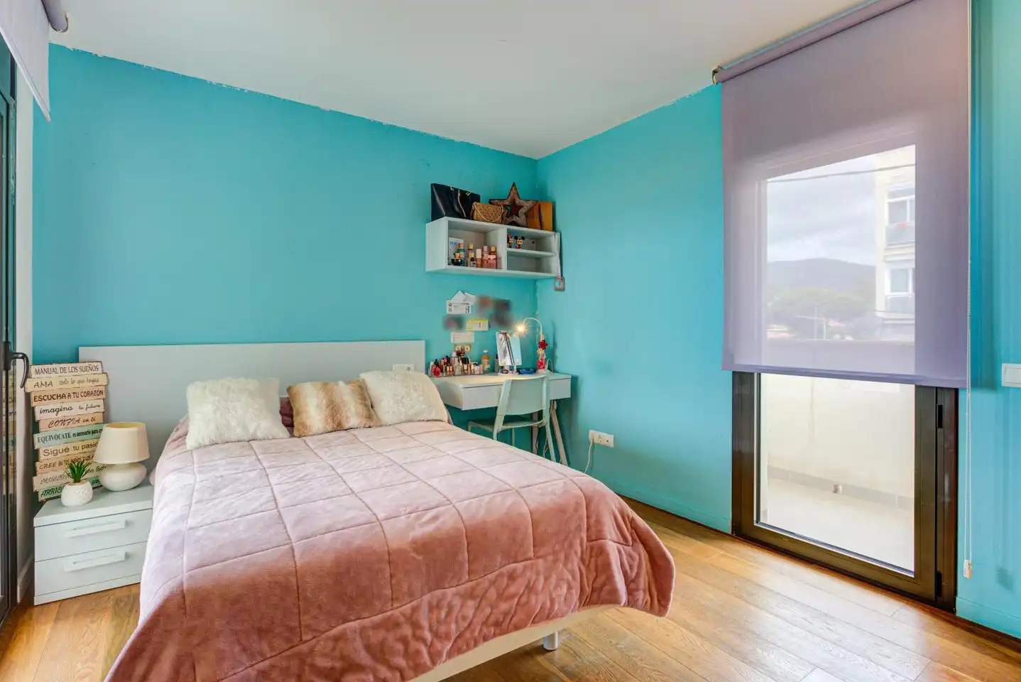 Schlafzimmer von Haus oder Chalet zum Verkauf in Castelldefels mit Klimaanlage, Heizung und Privatgarten