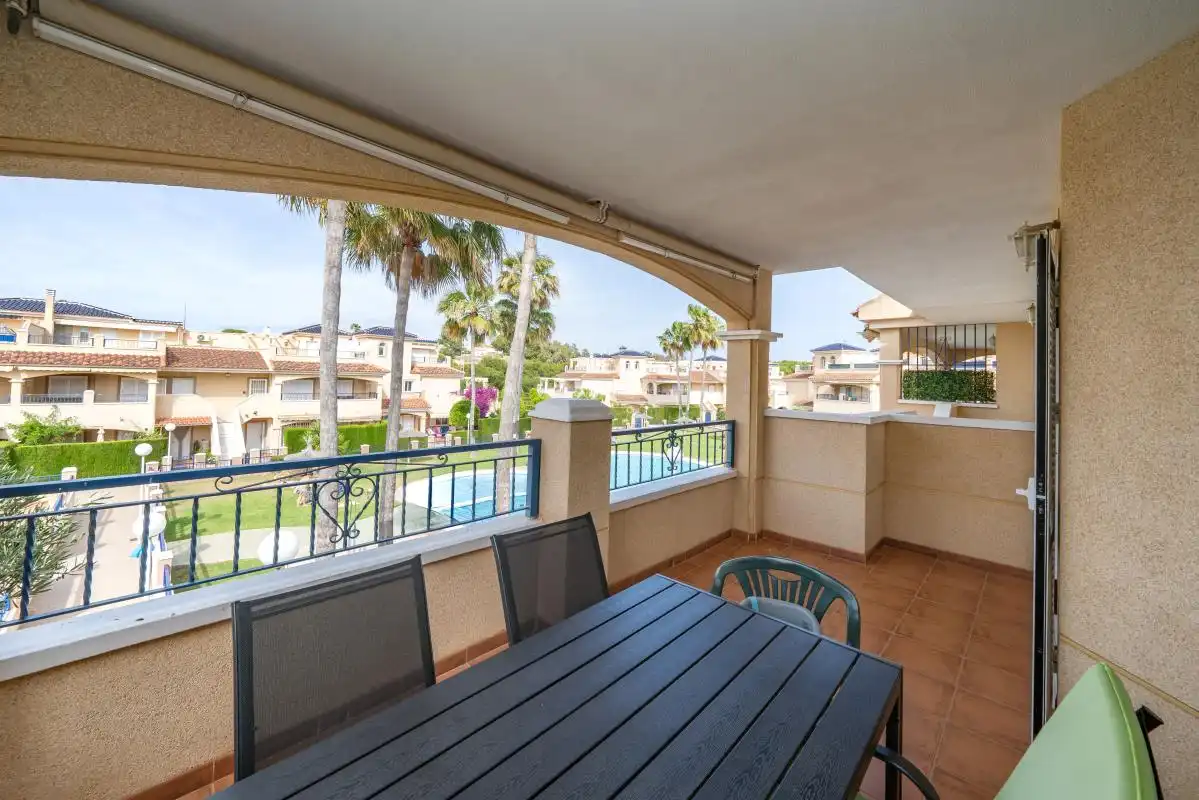 Terrace of Duplexes for sale in Pilar de la Horadada  with Air Conditioner, Heating and Private garden