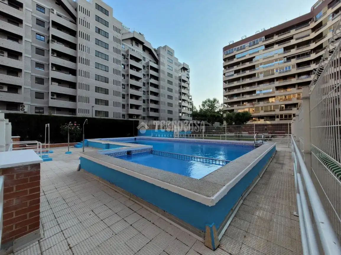 Swimming pool of Duplexes for sale in  Zaragoza Capital  with Heating, Terrace and Storage room