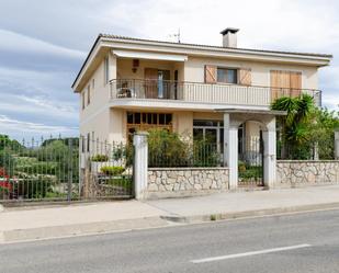 Exterior view of House or chalet for sale in Els Pallaresos  with Air Conditioner, Heating and Private garden