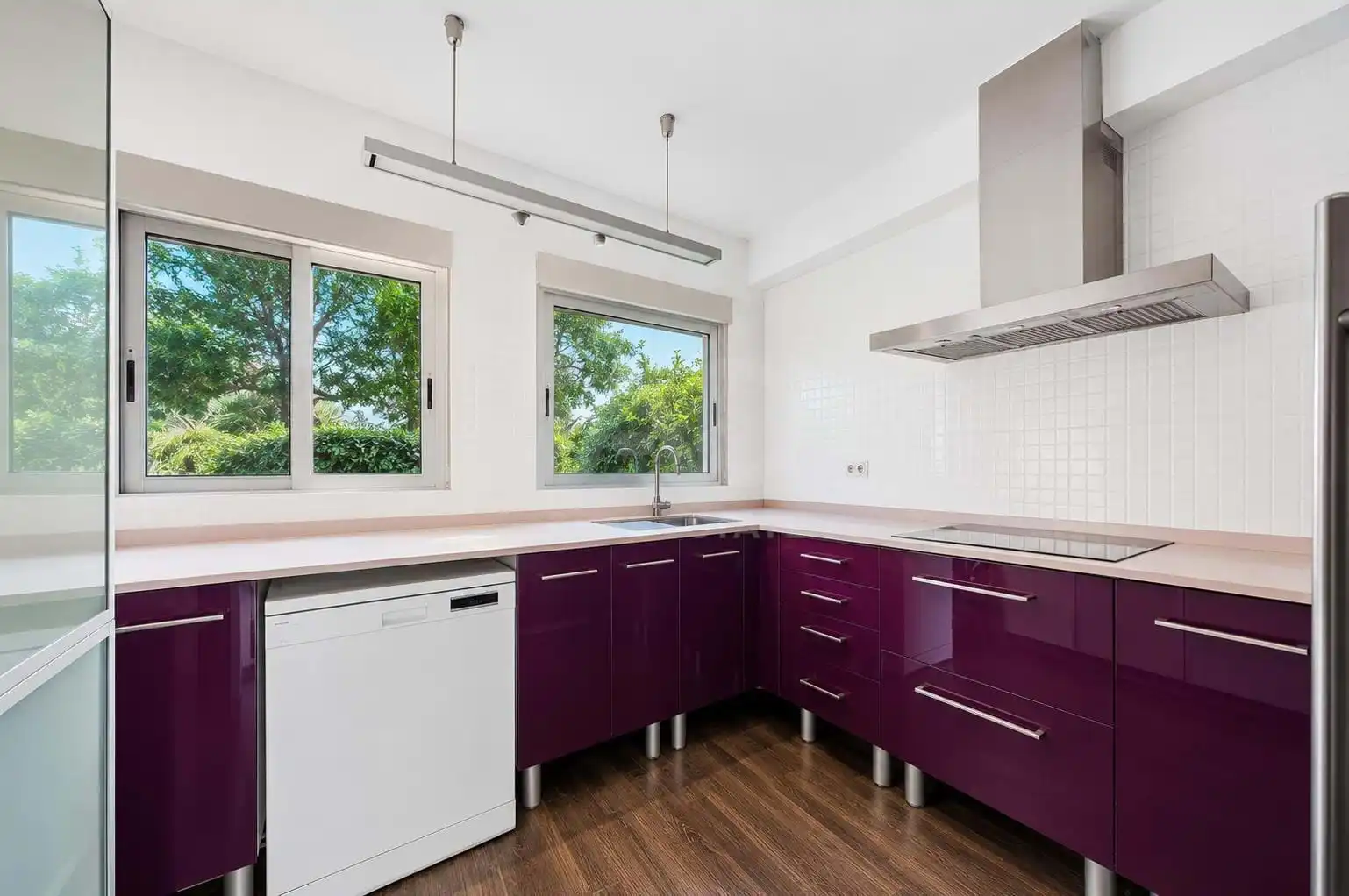 Cocina de Casa adosada en venta en Alicante / Alacant con Terraza