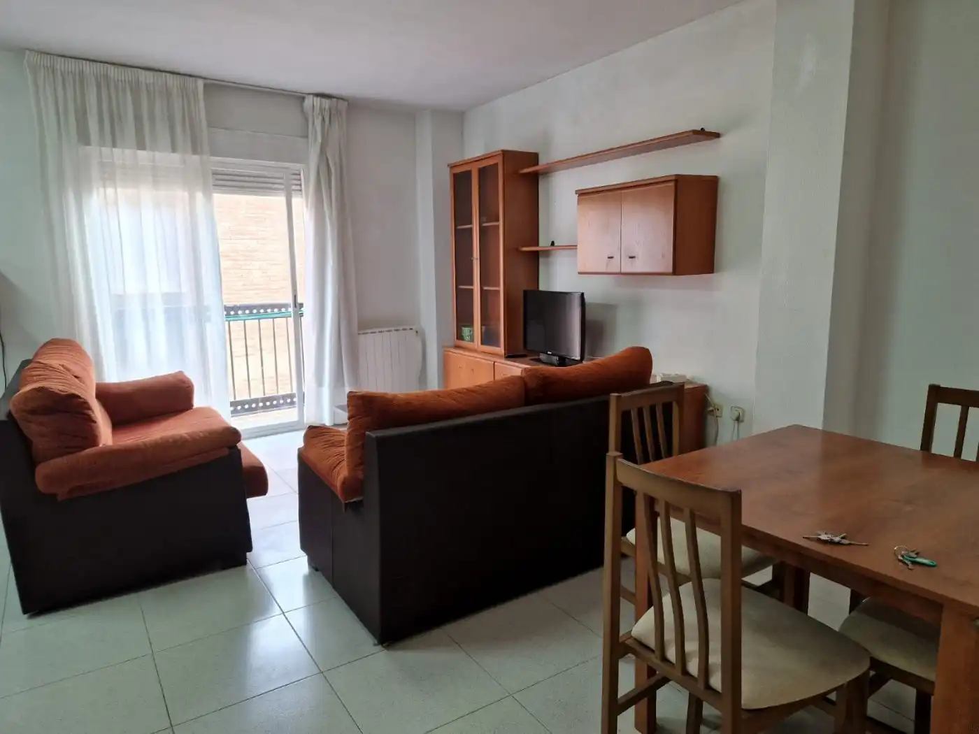 Wohnzimmer von Wohnung zur Miete in Granada mit Möbliert