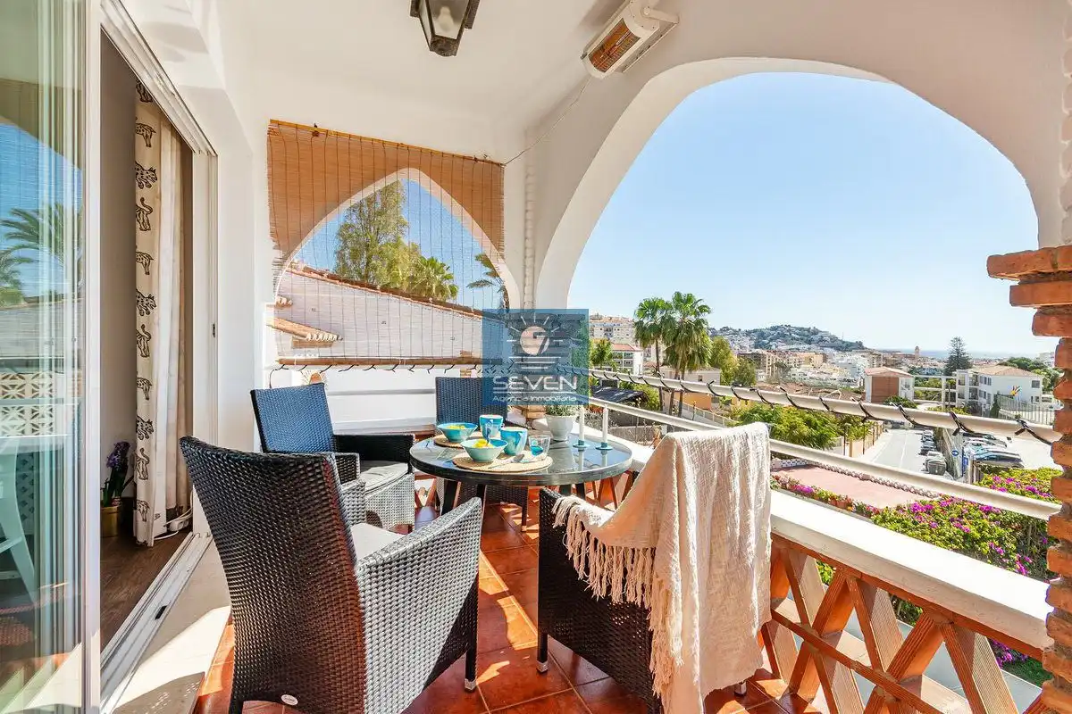 Terrace of Houses for rent in Almuñécar  with Air Conditioner, Heating and Private garden