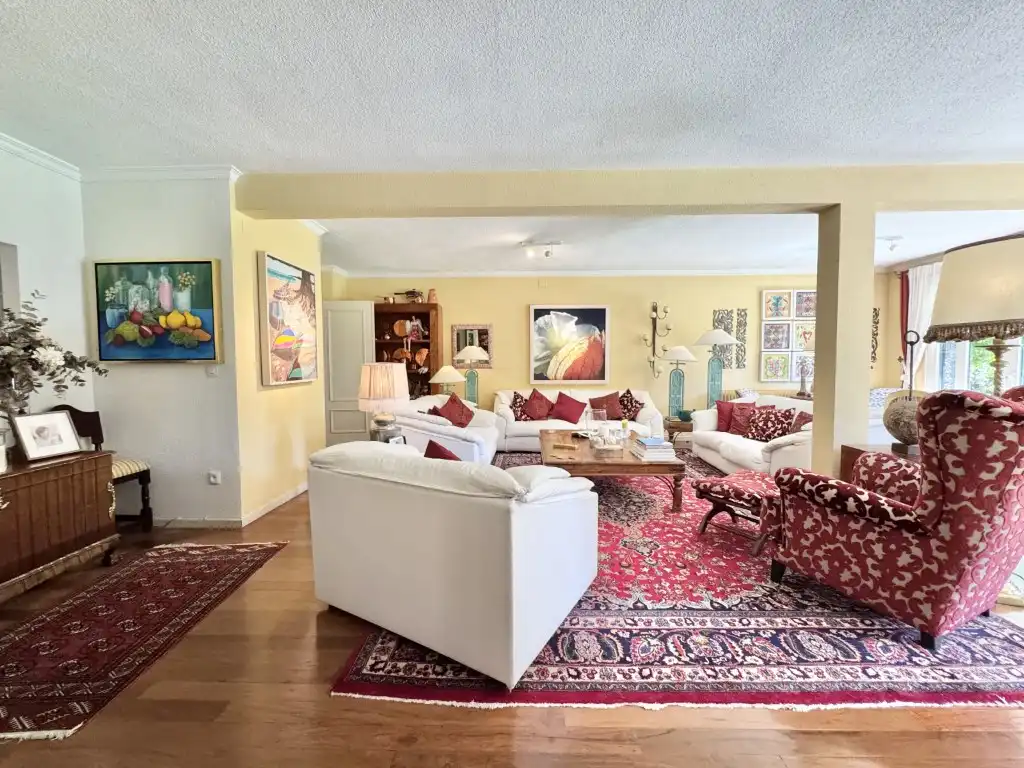 Sala d'estar de Casa o xalet en venda en Ciudalcampo